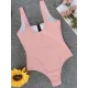 Zipper Front Seamless One Piece Swimsuit Zipper Front Seamless One Piece Swimsuit