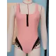 Zipper Front Seamless One Piece Swimsuit Zipper Front Seamless One Piece Swimsuit