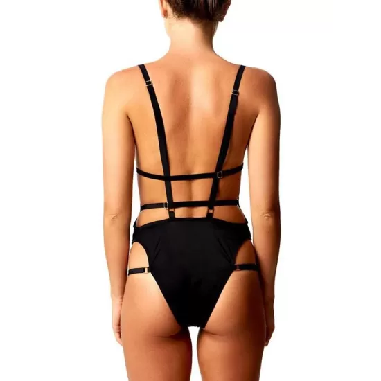 Backless Bandage One-Piece Swimwear Backless Bandage One-Piece Swimwear