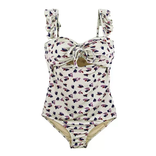 Sexy Floral One-Piece Swimwear Sexy Floral One-Piece Swimwear