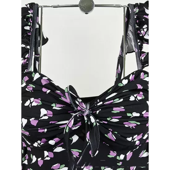 Sexy Floral One-Piece Swimwear Sexy Floral One-Piece Swimwear