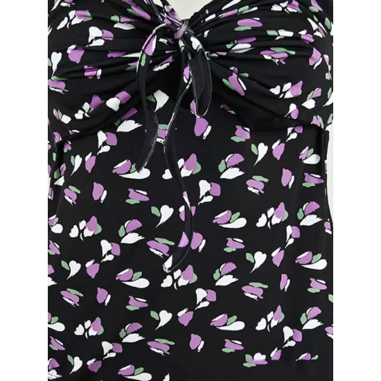 Sexy Floral One-Piece Swimwear Sexy Floral One-Piece Swimwear