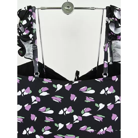 Sexy Floral One-Piece Swimwear Sexy Floral One-Piece Swimwear