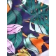 Floral-Print Backless One-Piece Swimwear Floral-Print Backless One-Piece Swimwear