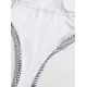 Striped Backless One-Piece Swimsuit Striped Backless One-Piece Swimsuit