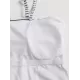 Striped Backless One-Piece Swimsuit Striped Backless One-Piece Swimsuit