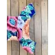 Off-The-Shoulder Floral One-Piece Swimwear Off-The-Shoulder Floral One-Piece Swimwear