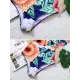 Off-The-Shoulder Floral One-Piece Swimwear Off-The-Shoulder Floral One-Piece Swimwear