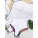 Off-The-Shoulder Floral One-Piece Swimwear Off-The-Shoulder Floral One-Piece Swimwear