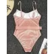 Gorgeous Embellished Underwired Belted One-Piece Swimwear Gorgeous Embellished Underwired Belted One-Piece Swimwear