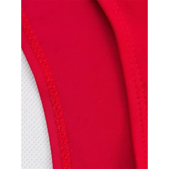 Solid Color Irregular Cropping Hollow Monokini Swimwear Solid Color Irregular Cropping Hollow Monokini Swimwear
