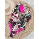 Floral Lion Print Falbala One Shoulder One-Piece Swimsuit Floral Lion Print Falbala One Shoulder One-Piece Swimsuit