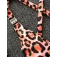 Leopard Backless One-Piece Swimsuit Leopard Backless One-Piece Swimsuit
