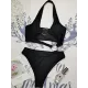 Halterneck Irregular Hollow Backless Monokini Swimwear Halterneck Irregular Hollow Backless Monokini Swimwear
