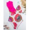 Floral Print One Shoulder Swimsuit