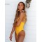 Deep V-Neck Sexy Bohemia One-Piece Swimwear