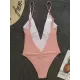 Deep V-Neck Sexy Bohemia One-Piece Swimwear Deep V-Neck Sexy Bohemia One-Piece Swimwear