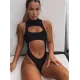 Sexy Zipper Hollow One-Piece Bikini Swimsuit Sexy Zipper Hollow One-Piece Bikini Swimsuit