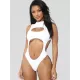 Sexy Zipper Hollow One-Piece Bikini Swimsuit Sexy Zipper Hollow One-Piece Bikini Swimsuit