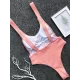 Ribbed Plain Wide Strap One-Piece Swimsuit Ribbed Plain Wide Strap One-Piece Swimsuit