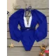 Gauze Long Sleeves Solid Color Backless Deep V-Neck One-Piece Swimsuit Gauze Long Sleeves Solid Color Backless Deep V-Neck One-Piece Swimsuit