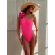 Flower Shape One-Shoulder One-Piece Swimwear&Cover-Ups Skirts Flower Shape One-Shoulder One-Piece Swimwear&Cover-Ups Skirts