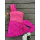 Flower Shape One-Shoulder One-Piece Swimwear&Cover-Ups Skirts Flower Shape One-Shoulder One-Piece Swimwear&Cover-Ups Skirts