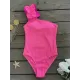 Flower Shape One-Shoulder One-Piece Swimwear&Cover-Ups Skirts Flower Shape One-Shoulder One-Piece Swimwear&Cover-Ups Skirts