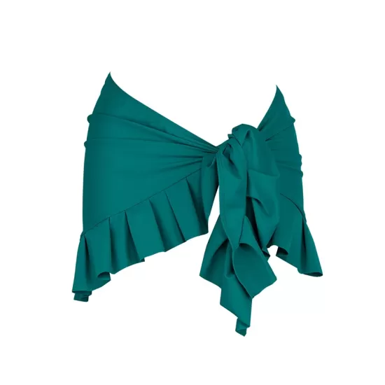 Flower Shape One-Shoulder One-Piece Swimwear&Cover-Ups Skirts Flower Shape One-Shoulder One-Piece Swimwear&Cover-Ups Skirts