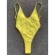 Solid Color Backless Bandage Split Bikini Swimsuit Solid Color Backless Bandage Split Bikini Swimsuit