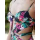 Sexy Hollow Split-Joint Underwired One-Piece Swimwear Sexy Hollow Split-Joint Underwired One-Piece Swimwear