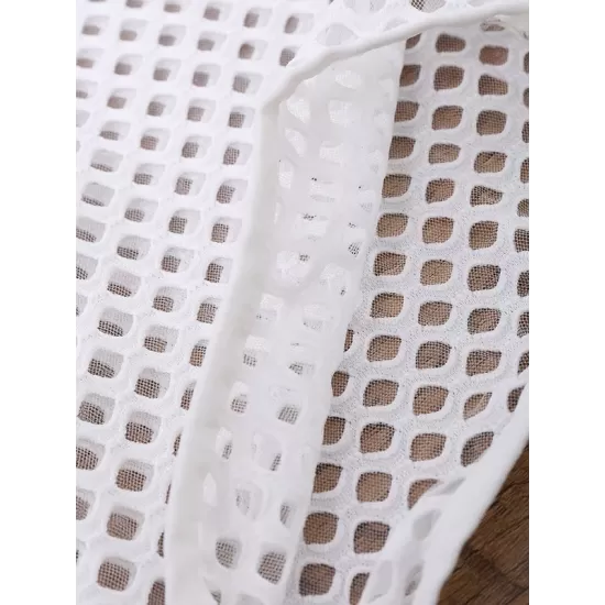 Sexy Hollow Net Yarn Long Sleeve One-Piece Swimwear Cover-Ups Tops Sexy Hollow Net Yarn Long Sleeve One-Piece Swimwear Cover-Ups Tops