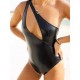 One-Shoulder Hollow Tight One-Piece Swimwear One-Shoulder Hollow Tight One-Piece Swimwear