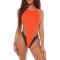 Monokini Sleeveless Split-Joint Backless One-Piece Swimwear