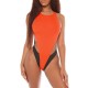 Monokini Sleeveless Split-Joint Backless One-Piece Swimwear Monokini Sleeveless Split-Joint Backless One-Piece Swimwear