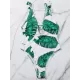 Sleeveless Monstera Ceriman Backless One-Piece Swimwear Sleeveless Monstera Ceriman Backless One-Piece Swimwear