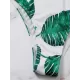 Sleeveless Monstera Ceriman Backless One-Piece Swimwear Sleeveless Monstera Ceriman Backless One-Piece Swimwear