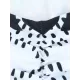 Sleeveless Padded Backless Leopard Print One-Piece Swimwear Sleeveless Padded Backless Leopard Print One-Piece Swimwear