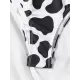 Monokini Sleeveless Black Printed Padded One-Piece Swimwear Monokini Sleeveless Black Printed Padded One-Piece Swimwear