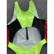 Color-Block V-Neck Zipper Split-Joint Tasseled One-Piece Swimwear Color-Block V-Neck Zipper Split-Joint Tasseled One-Piece Swimwear