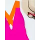 Deep V-Neck Solid Color Sexy Slim Backless One-Piece Swimwear Deep V-Neck Solid Color Sexy Slim Backless One-Piece Swimwear