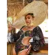 Belly-Hollow V-Neck Floral Flared Sleeves One-Piece Monokini Swimwear Belly-Hollow V-Neck Floral Flared Sleeves One-Piece Monokini Swimwear
