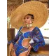 Belly-Hollow V-Neck Floral Flared Sleeves One-Piece Monokini Swimwear Belly-Hollow V-Neck Floral Flared Sleeves One-Piece Monokini Swimwear