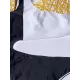 One-Shoulder Color-Block Belly-Hollow Fashion One-Piece Swimwear One-Shoulder Color-Block Belly-Hollow Fashion One-Piece Swimwear