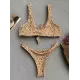 Leopard Print Backless One-Piece Swimsuit Leopard Print Backless One-Piece Swimsuit