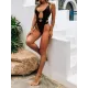 Sexy Sleeveless Split-Joint Hollow Monokini Swimwear Sexy Sleeveless Split-Joint Hollow Monokini Swimwear