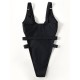 Sexy Sleeveless Split-Joint Hollow Monokini Swimwear Sexy Sleeveless Split-Joint Hollow Monokini Swimwear