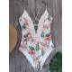V-Neck Lace Spaghetti-Neck One-Piece Swimwear V-Neck Lace Spaghetti-Neck One-Piece Swimwear