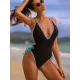 V-Neck One Piece Swimwear V-Neck One Piece Swimwear