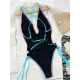V-Neck One Piece Swimwear V-Neck One Piece Swimwear